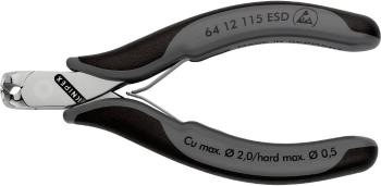 Knipex  64 12 115 ESD pre elektroniku a jemnú mechaniku čelné štiepacie kliešte s fazetou 115 mm