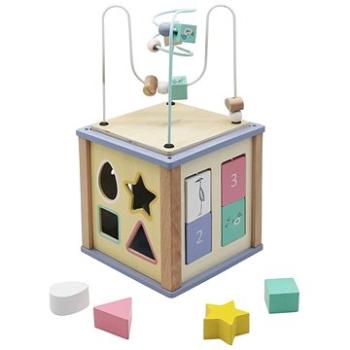 Montessori kocka s aktivitami 40 cm (EN1083)