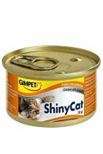 Gimpet cat cons. ShinyCat kuracie mäso+papája 70g + Množstevná zľava