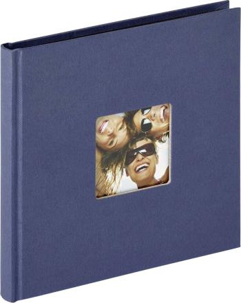 walther+ design  FA-199-L fotoalbum (š x v) 18 cm x 18 cm modrá 30 Seiten