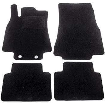 ACI textilné koberce pre MERCEDES-BENZ W169 A 04-08  čierne (sada 4 ks) (3017X62)