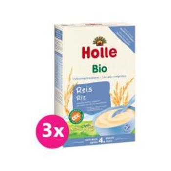 3x HOLLE Kaša nemliečna Bio ryžová 250 g