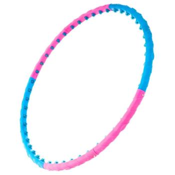 MAXXIVA hula- hoop masážna obruč, 100 cm, modro-ružová