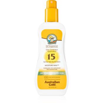 Australian Gold Spray Gel Sunscreen ochranný sprej proti slnečnému žiareniu SPF 15 237 ml