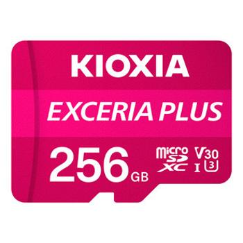 Kioxia Pamäťová karta Exceria Plus (M303), 256 GB, microSDXC, LMPL1M256GG2, UHS-I U3 (Class 10)