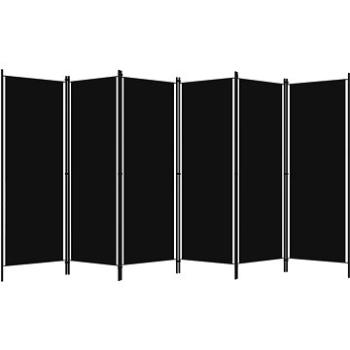 Shumee - 6-dielny čierny, 300 × 180 cm, 320730