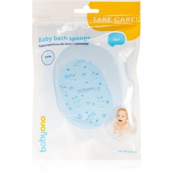 BabyOno Take Care hubka na umývanie Blue 1 ks