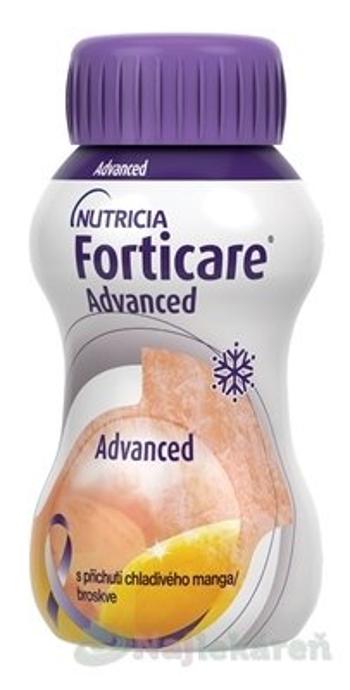 Forticare Advanced s príchuťou chladivého manga/broskyne 24x125 ml