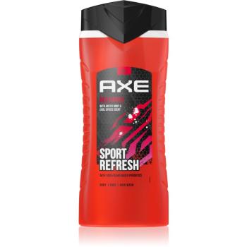 Axe Recharge Arctic Mint & Cool Spices osviežujúci sprchový gél 3v1 400 ml