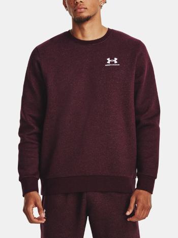 Under Armour UA Essential Fleece Crew Mikina Červená