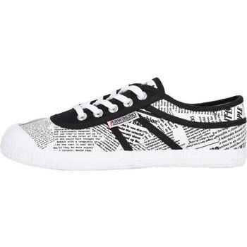 Kawasaki  Módne tenisky News paper Canvas Shoe K202414-ES 1002 White  Biela