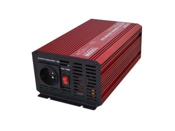 Menič napätia CARSPA P1000 12V/230V 1000W čistá sínusoida USB