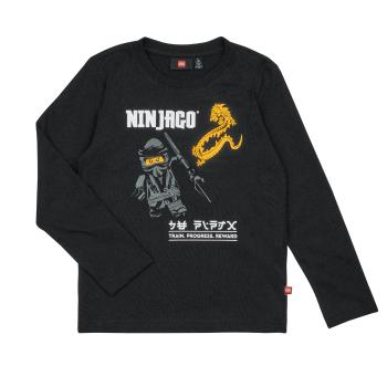 LEGO Wear   LWTAYLOR 624 - T-SHIRT L/S  Tričká s dlhým rukávom Čierna