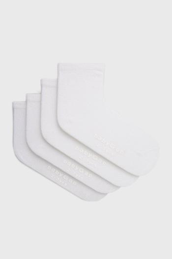 Detské ponožky GAP biela farba