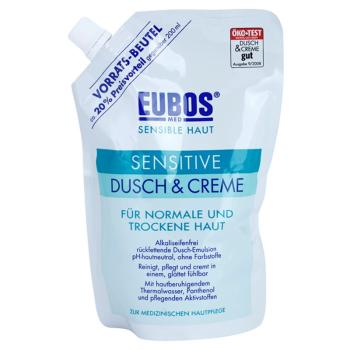 Eubos Sensitive sprchový krém náhradná náplň 400 ml