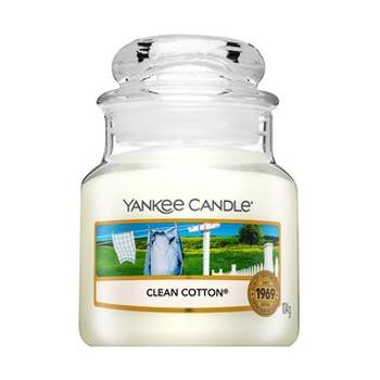 Yankee Candle Clean Cotton vonná sviečka 104 g