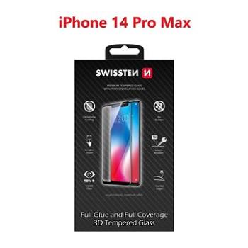 Swissten 3D Full Glue na Apple iPhone 14 Pro Max čierne (64701911)