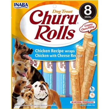 Inaba Churu Dog Rolls kuracie so syrom wraps 8× 12 g (8859387701381)