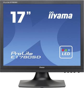 Iiyama PROLITE E1780SD-B1 LED monitor 43.2 cm (17 palca) En.trieda 2021 E (A - G) 1280 x 1024 Pixel SXGA 5 ms VGA, DVI T