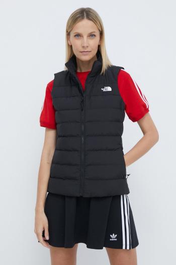 Vesta The North Face dámska, čierna farba, prechodná, NF0A84JPJK31