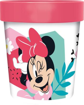 STOR Plastový téglik MINNIE 260ml protišmykový