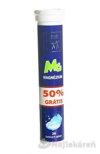 Zdrovit MAGNEZIUM 50% grátis, 20 šumivých tabliet