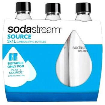 SodaStream SOURCE/PLAY 3Pack 1 l, čierna (42001085)