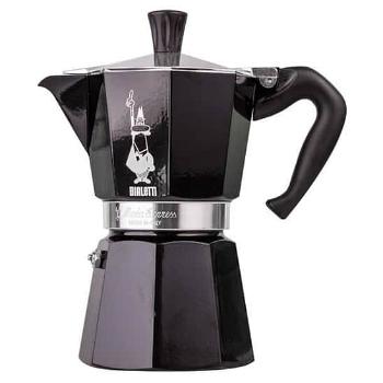 BIALETTI MOKA EXPRESS ČERNA 6 ŠÁLKU