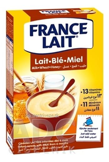 FRANCE LAIT Pšeničná kaša mliečna s medom (od 6. mesiaca) 1x250 g