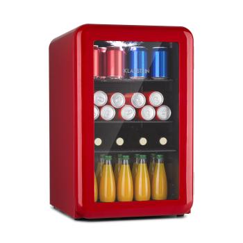 Klarstein PopLife 70L, chladnička na nápoje, chladnička, 70 litrov, 0 – 10 °C, retro dizajn