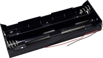Takachi SN 1-6 batériový držák 6x mono (Typ D) kábel (d x š x v) 196.2 x 72.3 x 28.8 mm