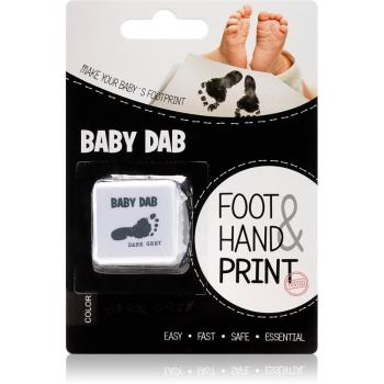 Baby Dab Foot & Hand Print Grey farba na detské odtlačky