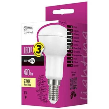 EMOS LED žiarovka Classic R50 6W E14 teplá biela (1525731204)