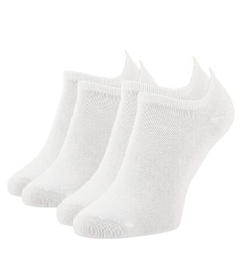 TOMMY HILFIGER - 2PACK biele členkové ponožky -39-42