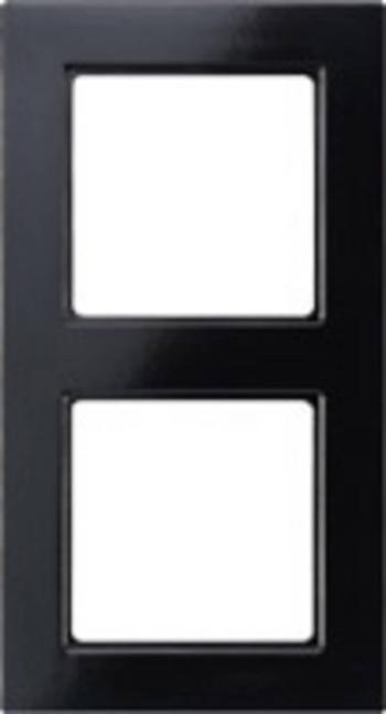 Jung 2-násobný rámček   čierna AC582SW