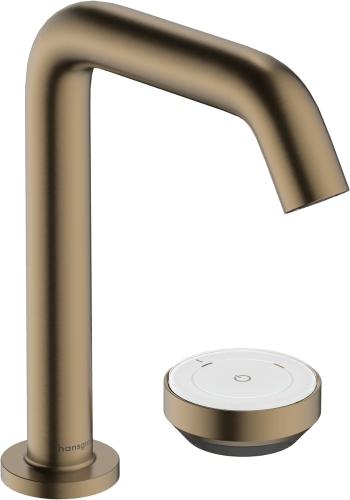 Umývadlová batéria Hansgrohe Tecturis S s výpusťou kartáčovaný bronz 73353140