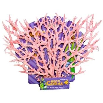 Penn Plax Deco Coral L ružovobiela 25 × 18 cm (0030172006456)