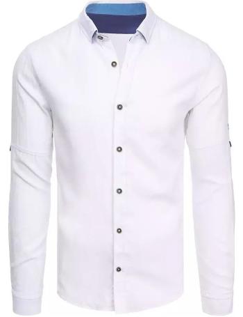 Biela džínsová košeĺa vel. 2XL