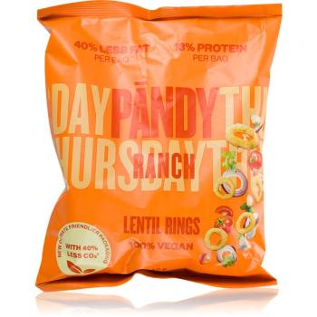 Pändy Lentil Rings šošovicové chrumky príchuť Ranch 50 g