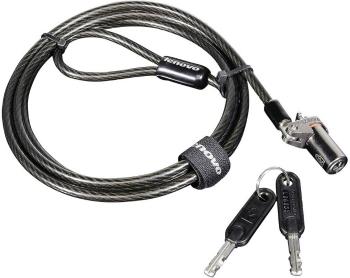 Lenovo káblový zámok pre notebooky, kódový  zámok s kľúčom  152.4 cm Cable/Kensington Twin Head Sicherheitska