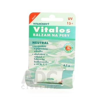 VITALOS Balzam na pery neutral SPF 15