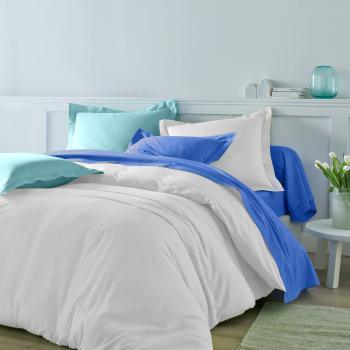 Blancheporte Jednofarebná posteľná súprava zn. Colombine z bavlny biela obliečka na vank. 50x70cm+lem