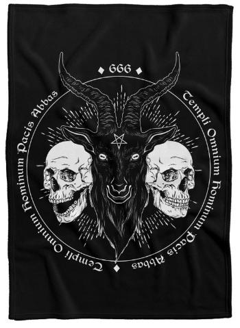 Deka Baphomet skull (Podšitie baránkom: NE)