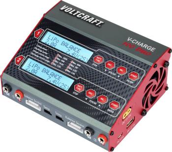 VOLTCRAFT V-Charge 100 Duo modelárska multifunkčná nabíjačka 12 V, 230 V 10 A