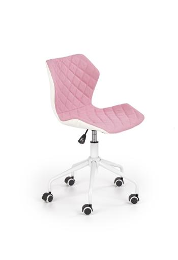Študentská stolička Matrix - ružová office chair