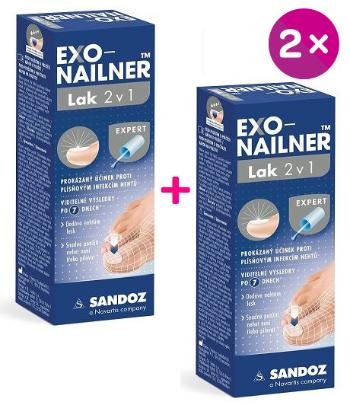 Exo-Nailner lak 2v1 2x5 ml