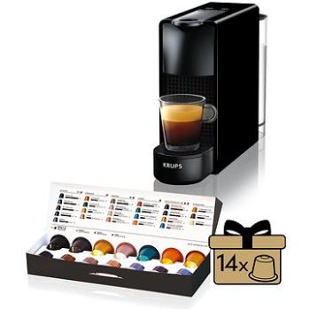 NESPRESSO Krups Essenza Mini Piano Black XN1108 + ZDARMA Voucher Poukaz na kávu Nespresso v hodnote 20 €