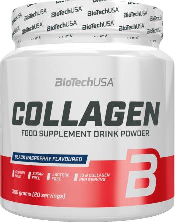 BiotechUSA Collagen - čierna malina 300 g
