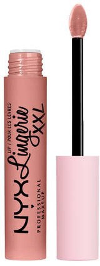 NYX PROFESSIONAL MAKEUP Tekutý rúž na pery Lip Lingerie XXL s matným povrchom - 01 Undressd 4 ml