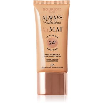 Bourjois Air Mat zmatňujúci make-up odtieň 05 Golden Beige 30 ml